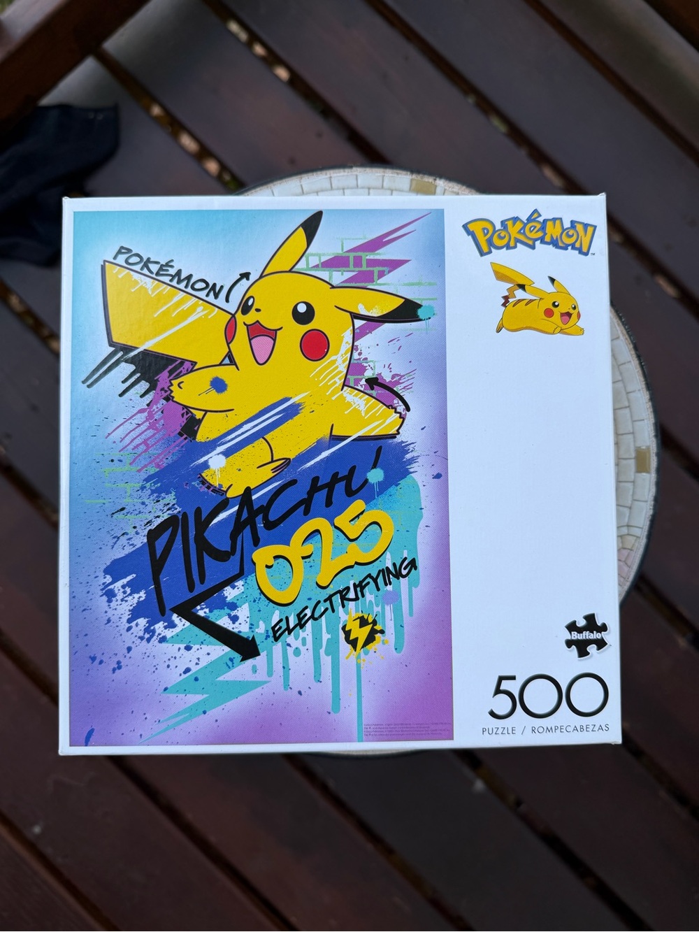 Buffalo David Bitton Pikachu 025 Puzzle – Yellow, Blue, Purple, White